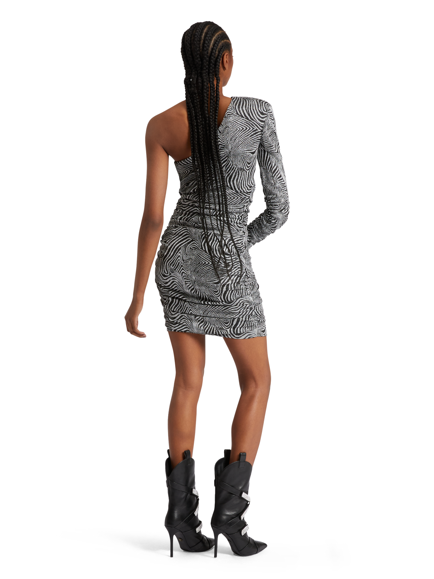 ONE SHOULDER MINI DRESS