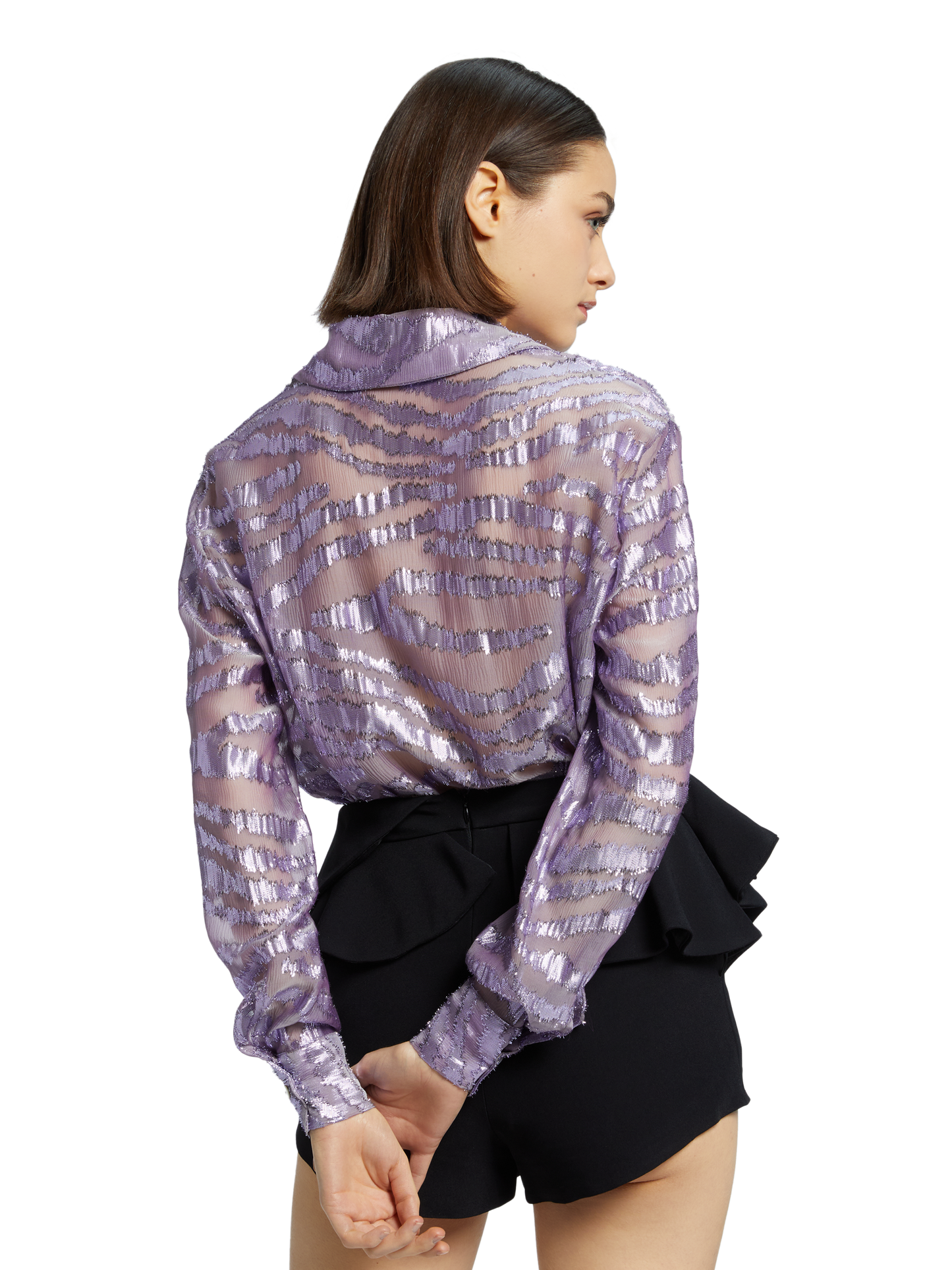 CAMICIA BOXY ZEBRA FIL COUPE