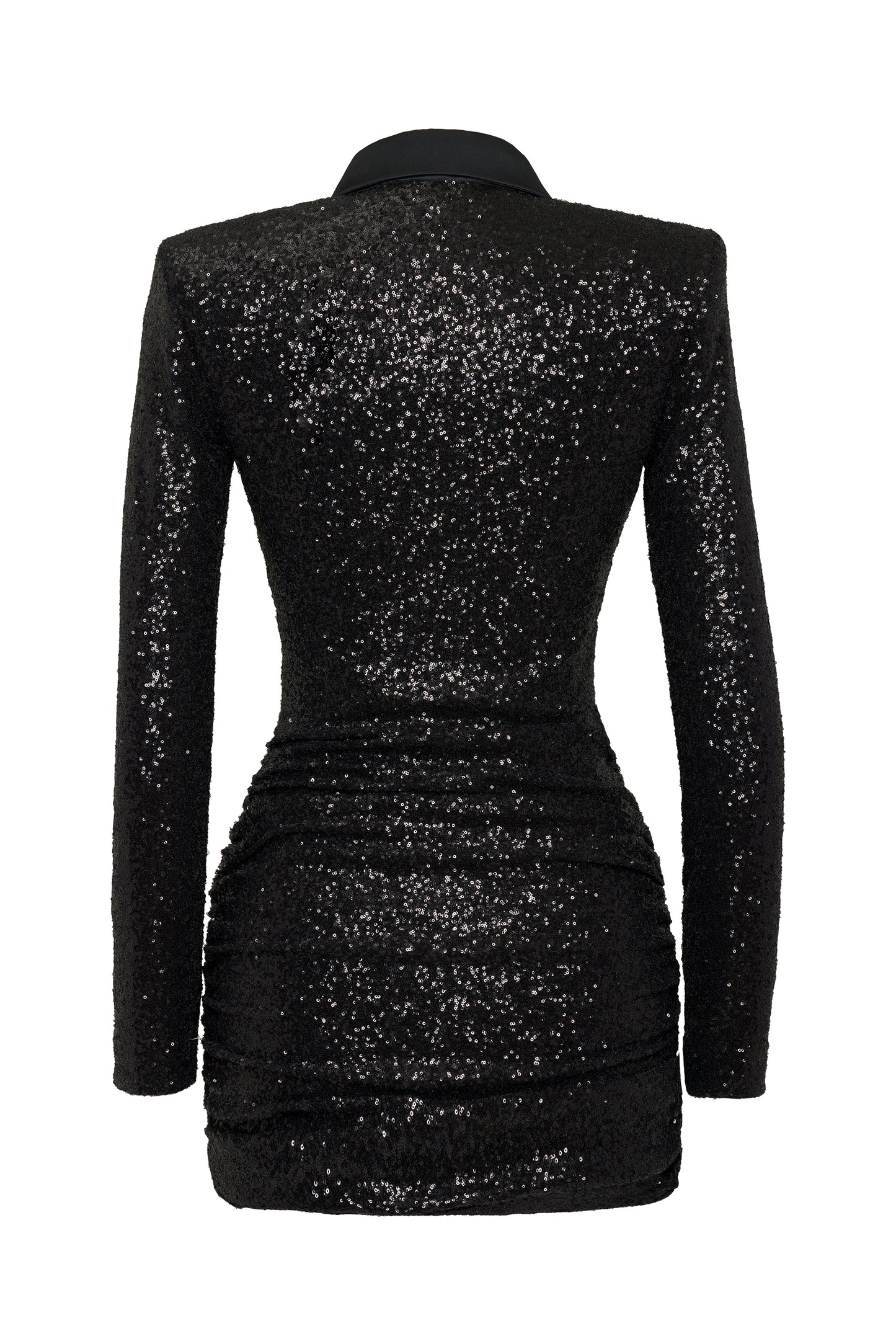 SEQUINED MINI POLO DRESS