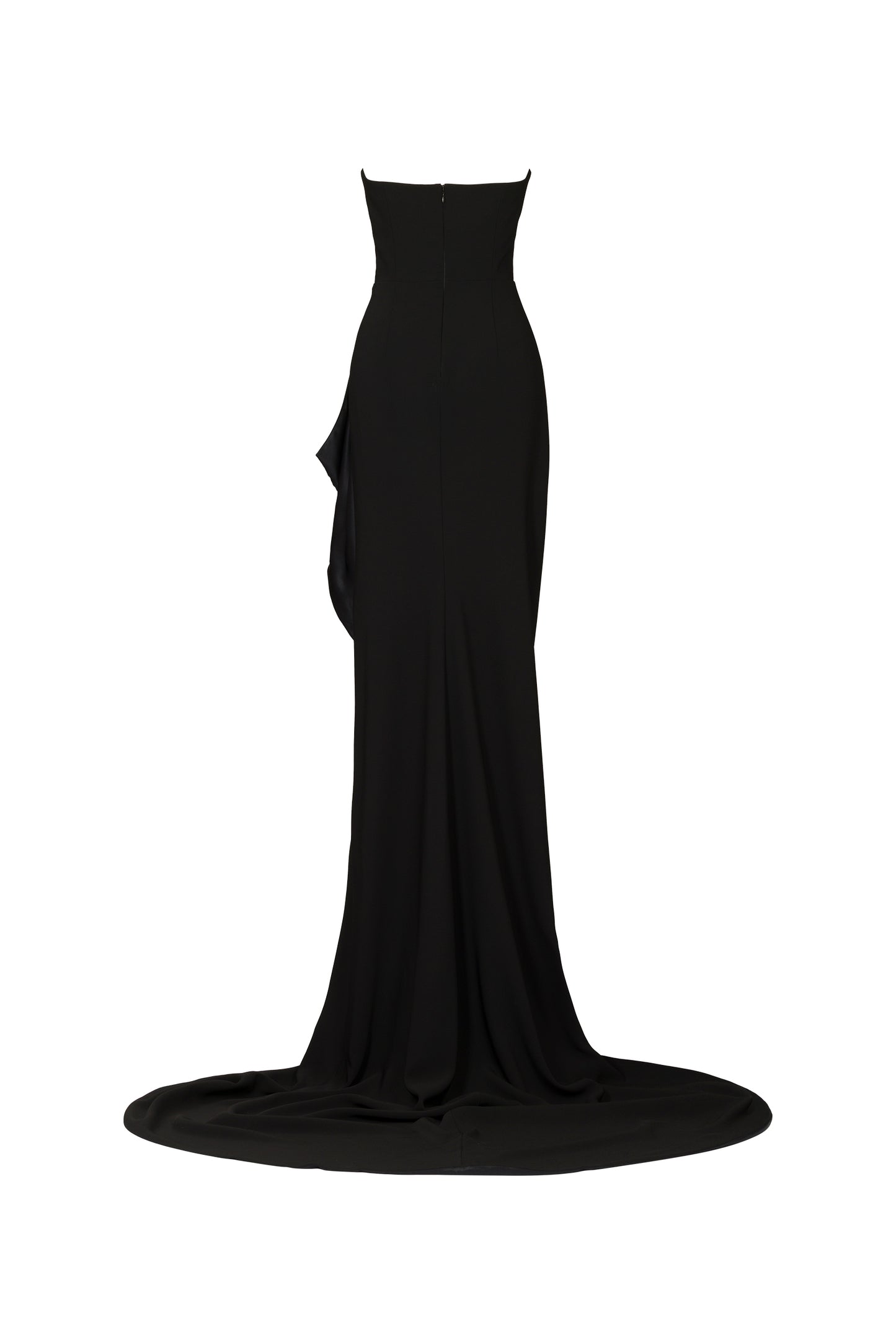 LONG DRESS WITH TRAIN