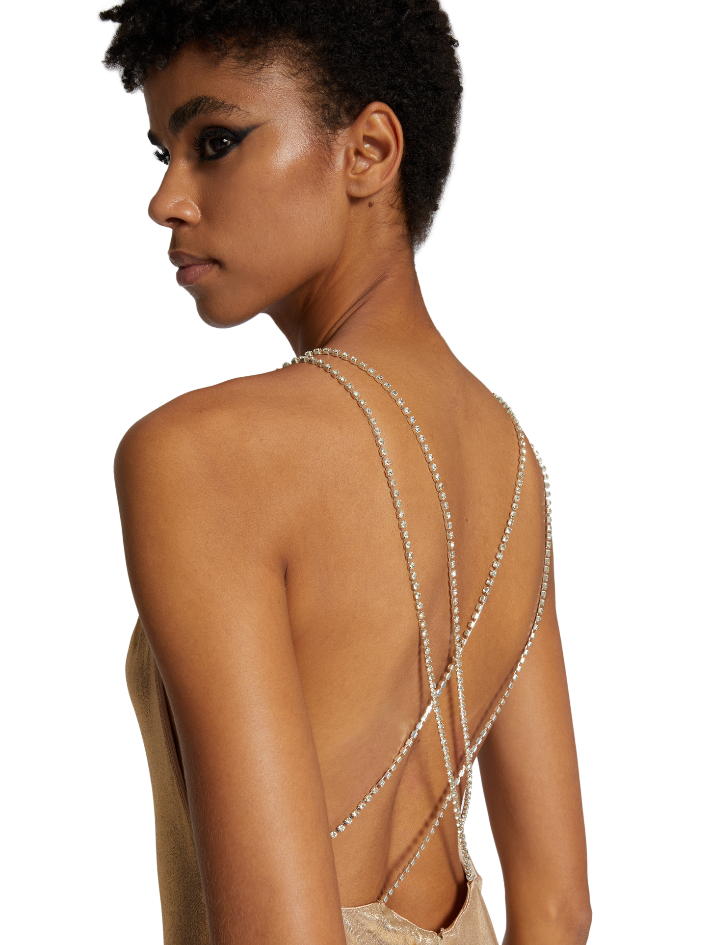 Gold long slip dress Redemption Gold long slip dress Redemption