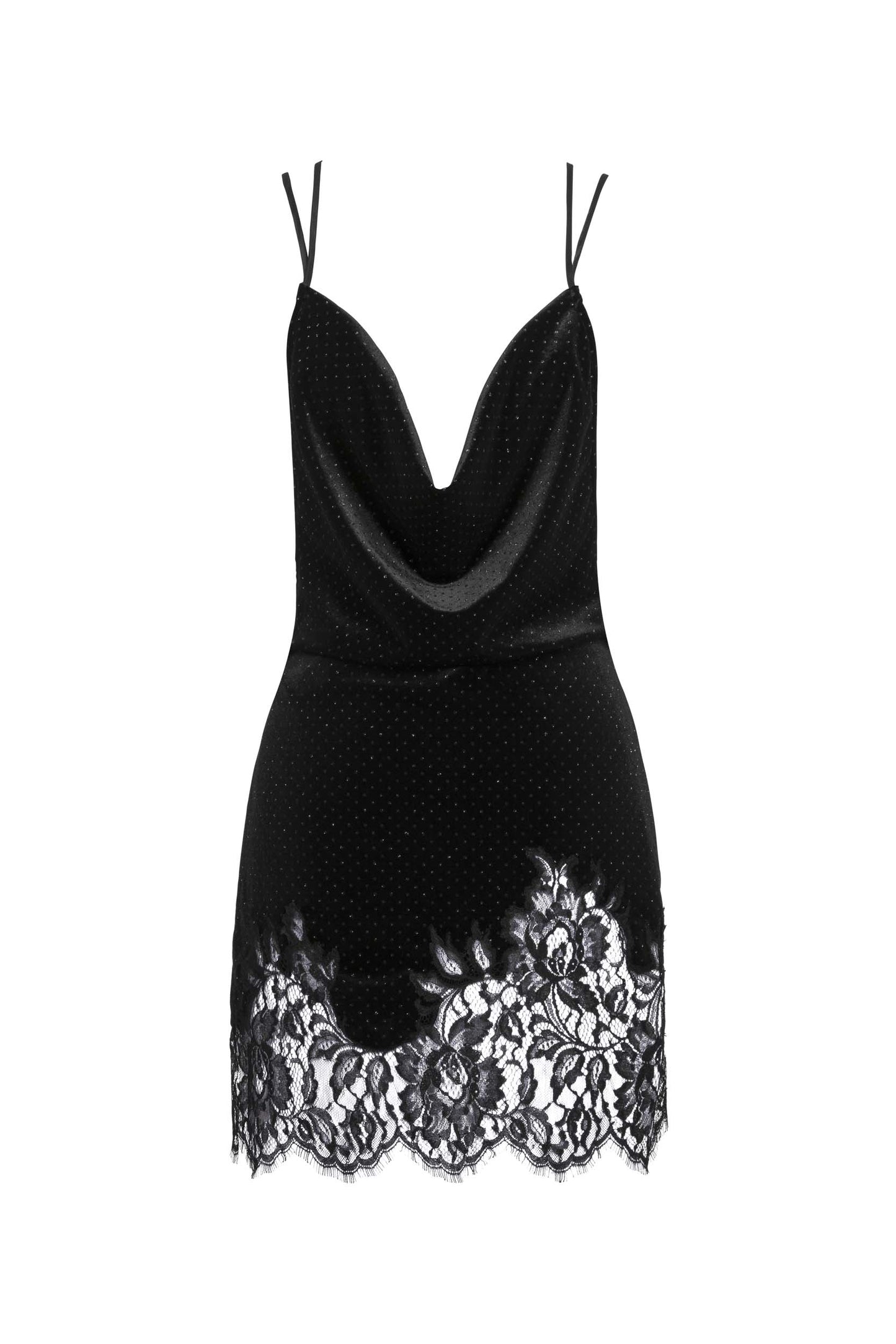 MINI DRESS WITH LACE