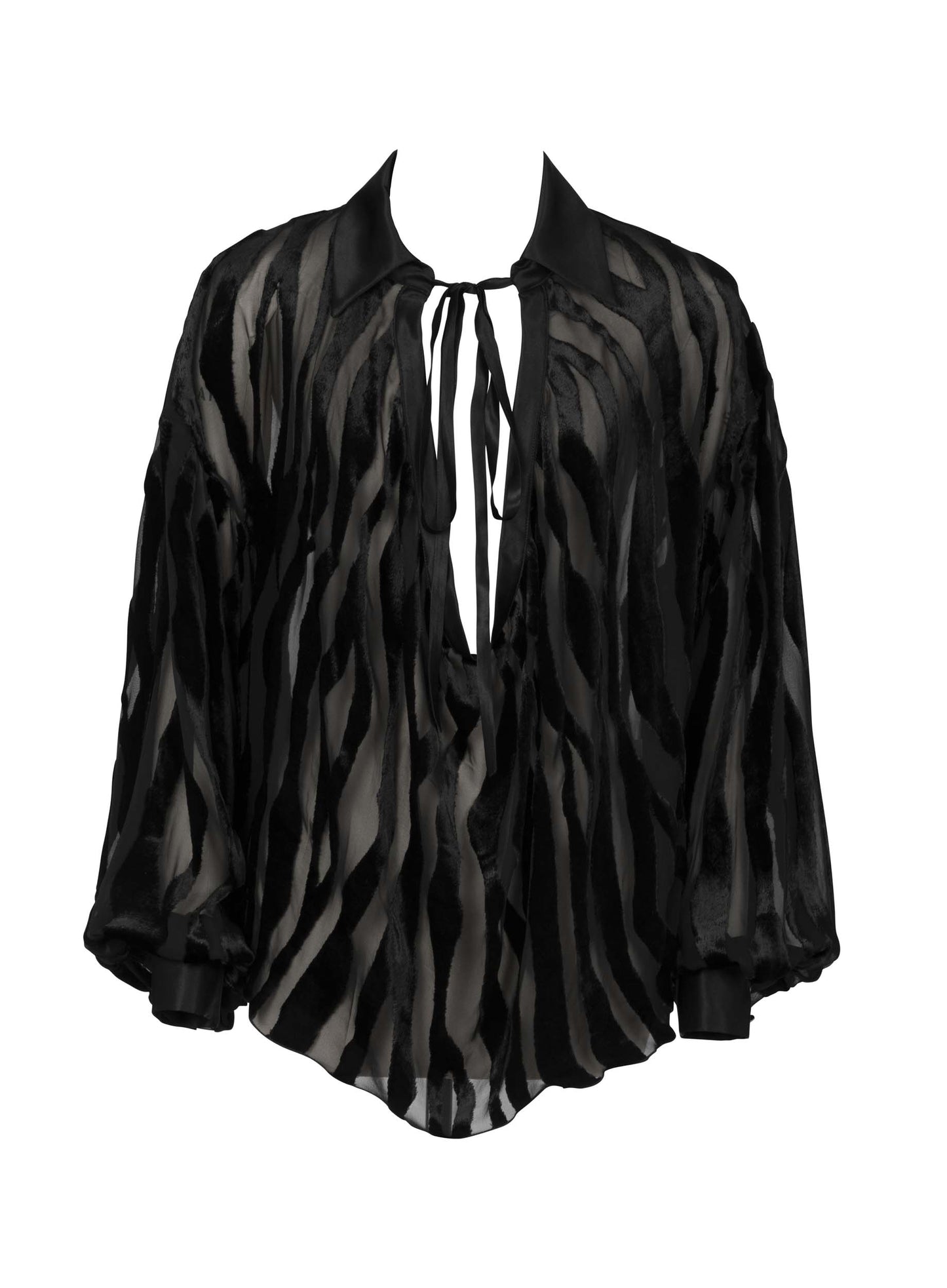 SEMI-TRANSPARENT SHIRT