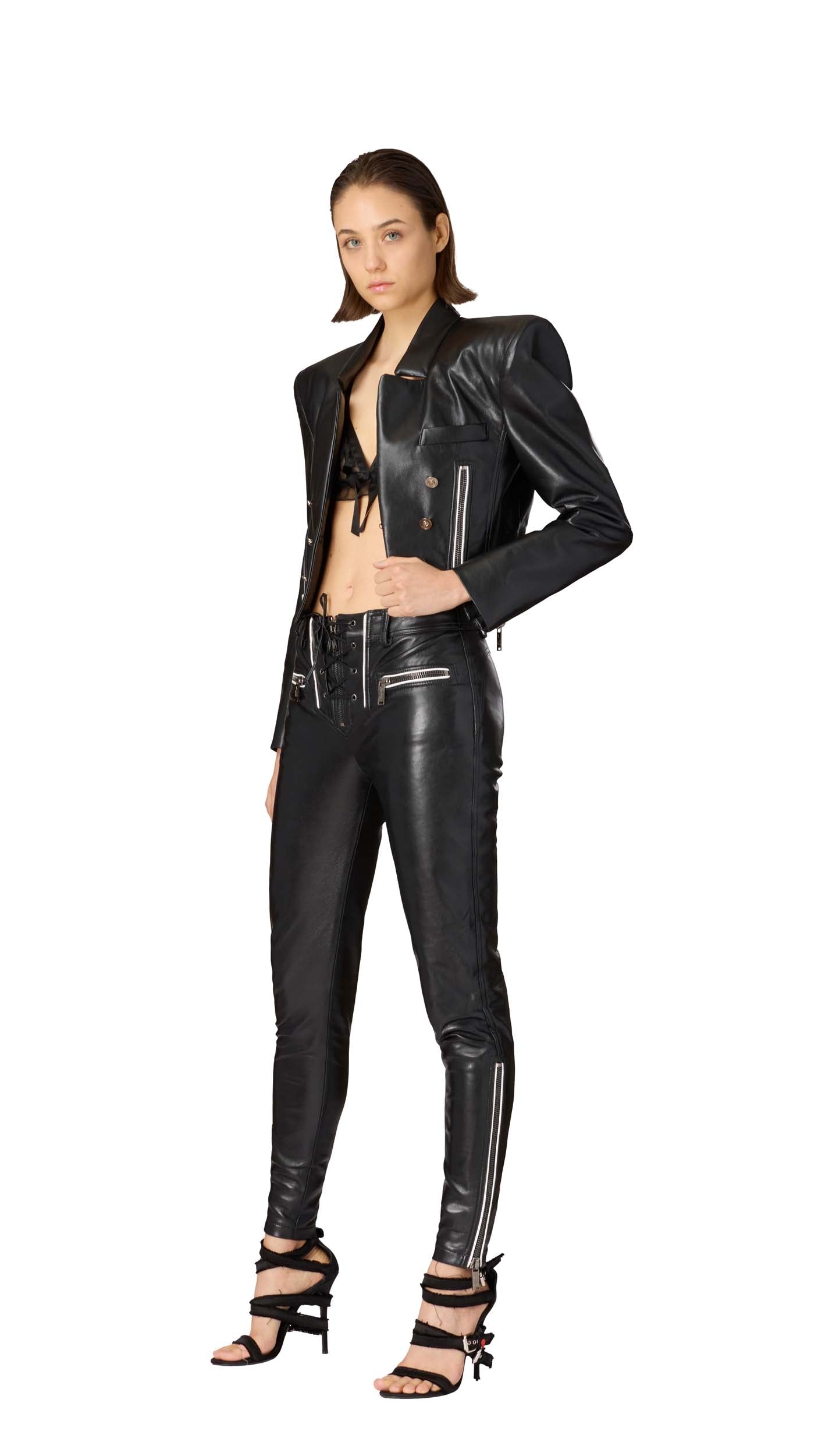 ECO-LEATHER JACKET