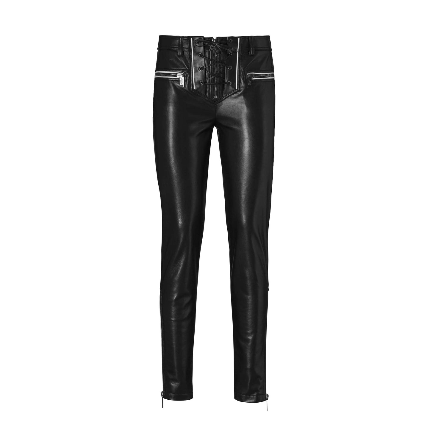 ECO-LEATHER TROUSERS