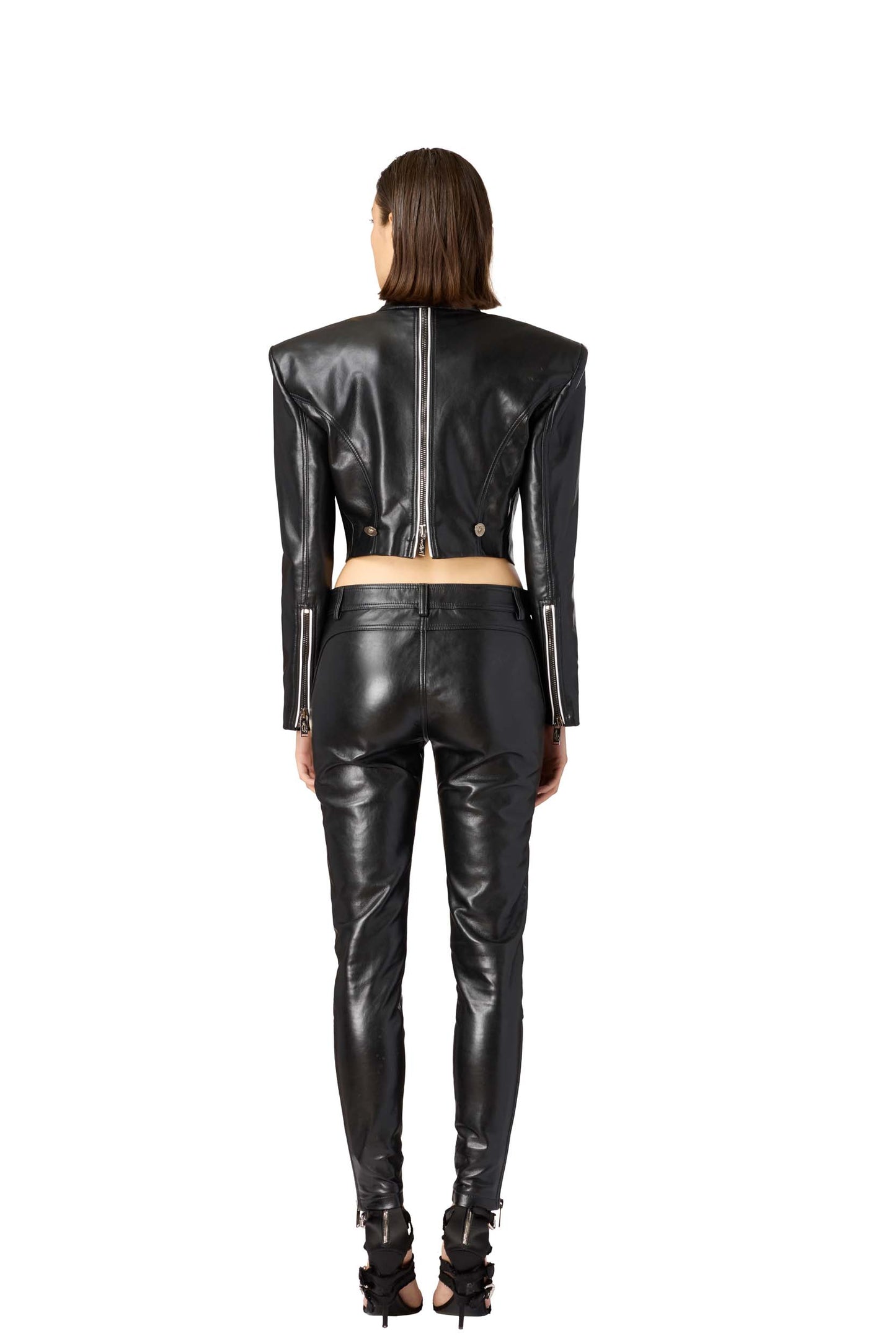 ECO-LEATHER TROUSERS