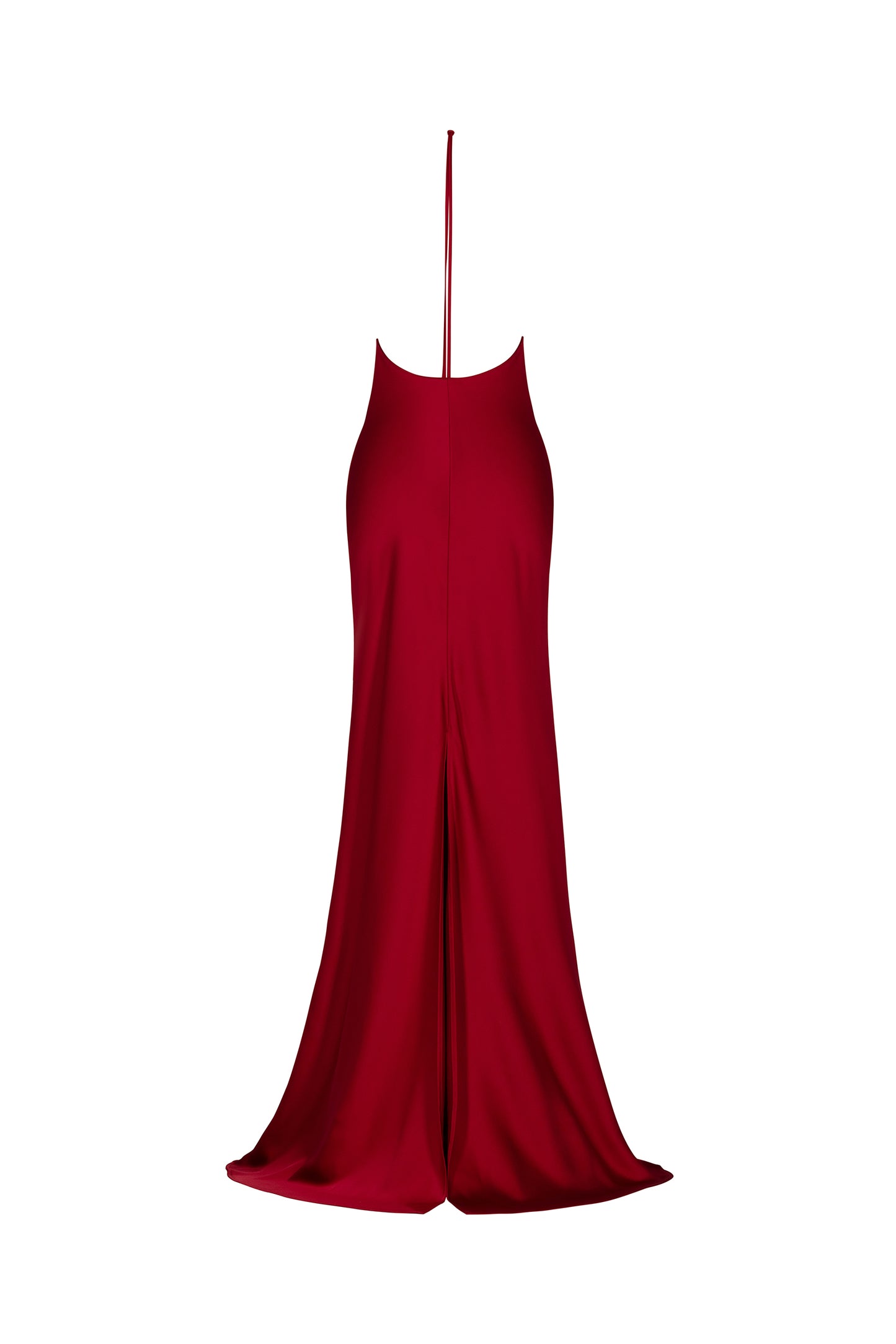 LONG SLIP DRESS WITH LACE