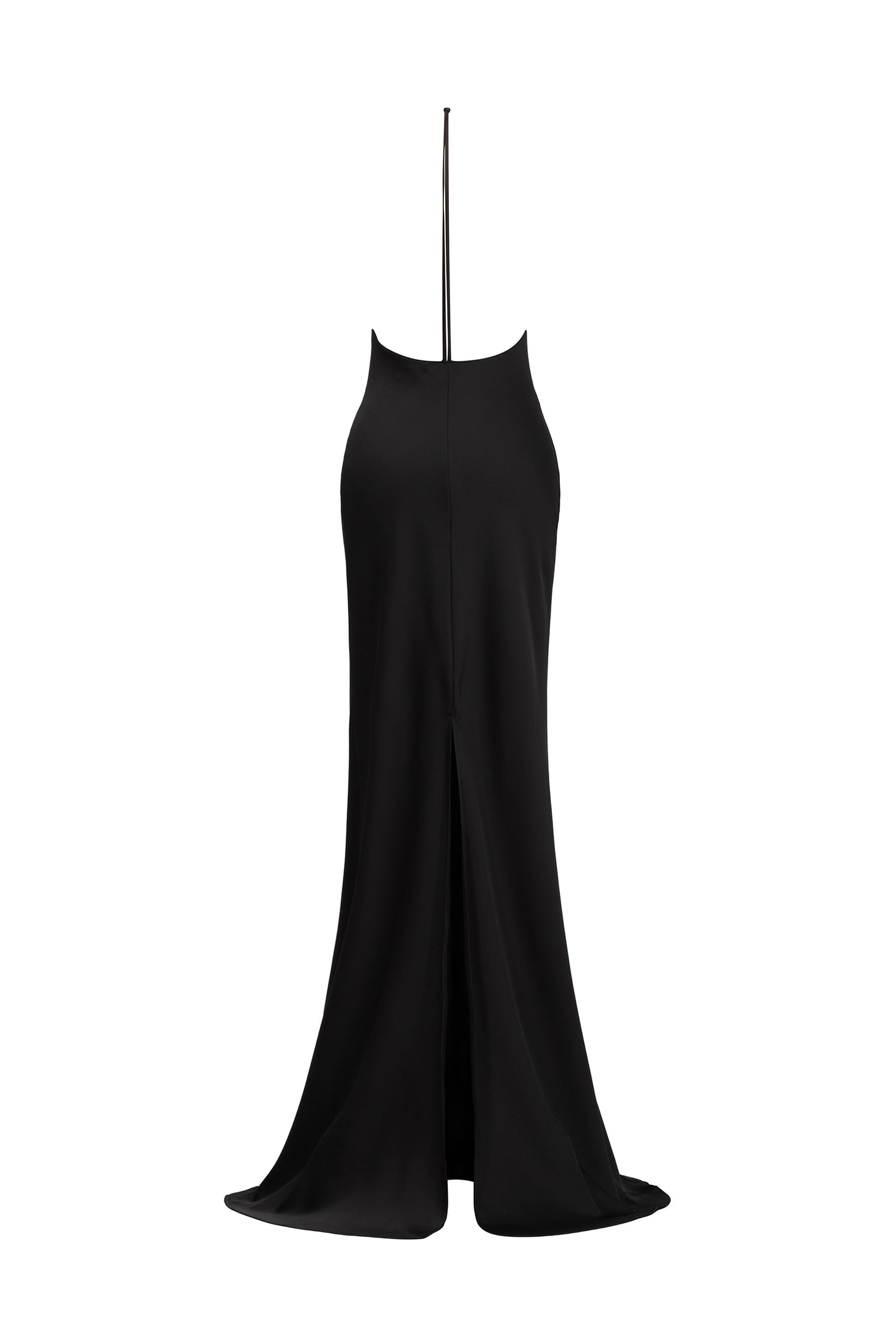 LONG SLIP DRESS WITH LACE