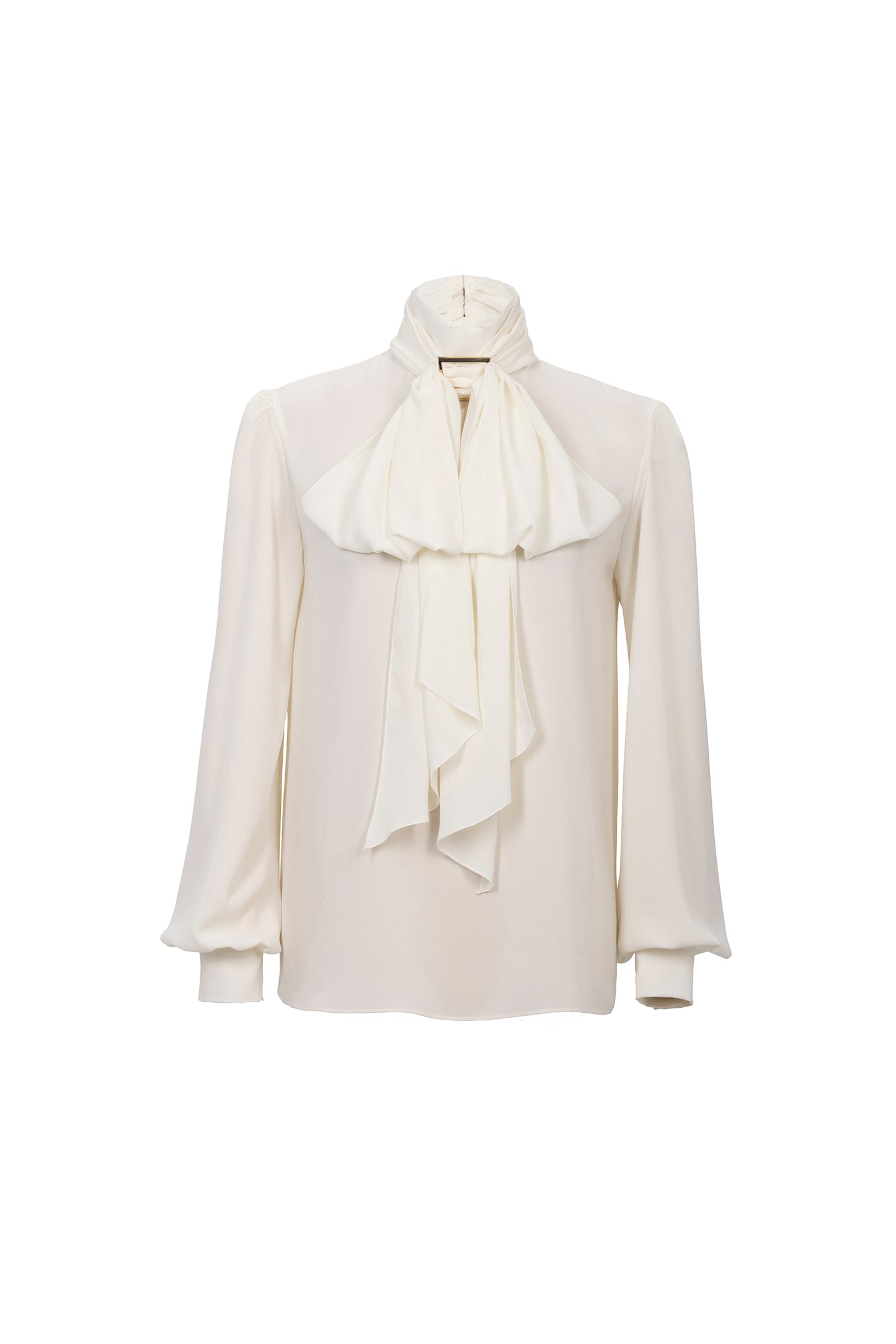 Ivory georgette shirt