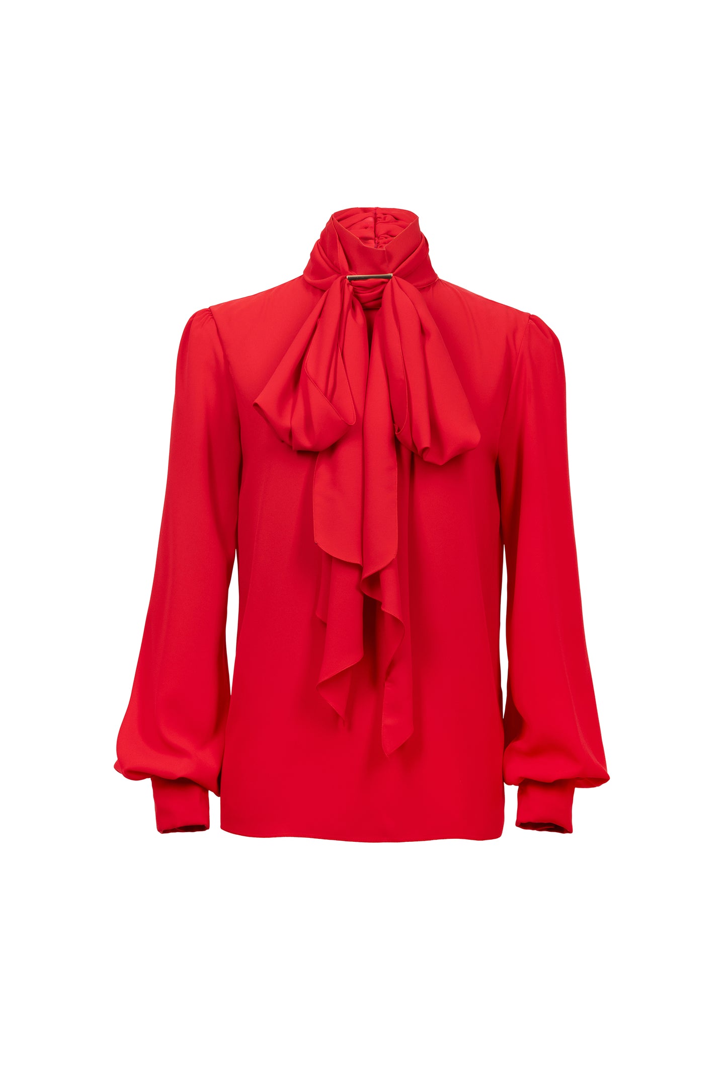 Red georgette shirt