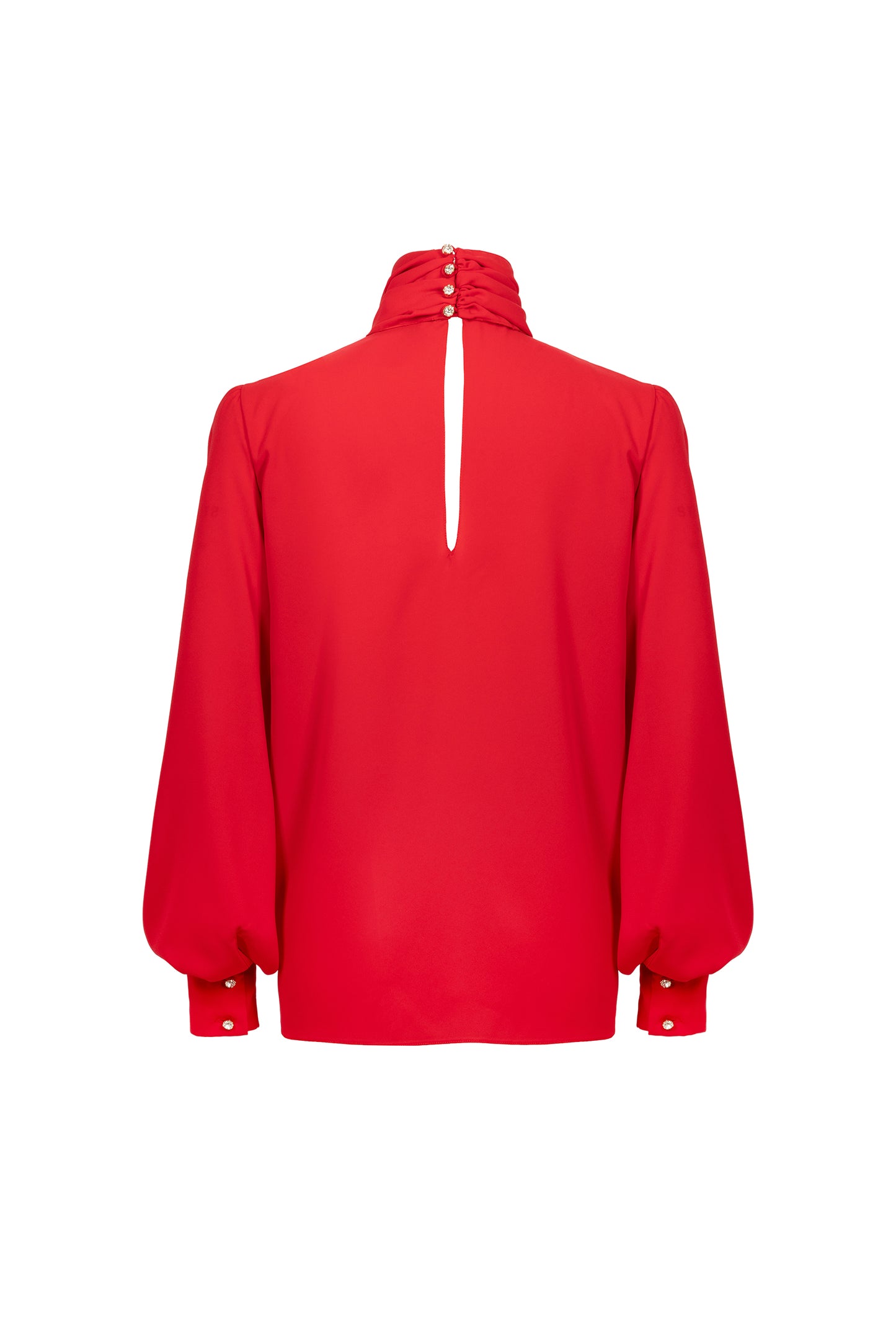 Red georgette shirt