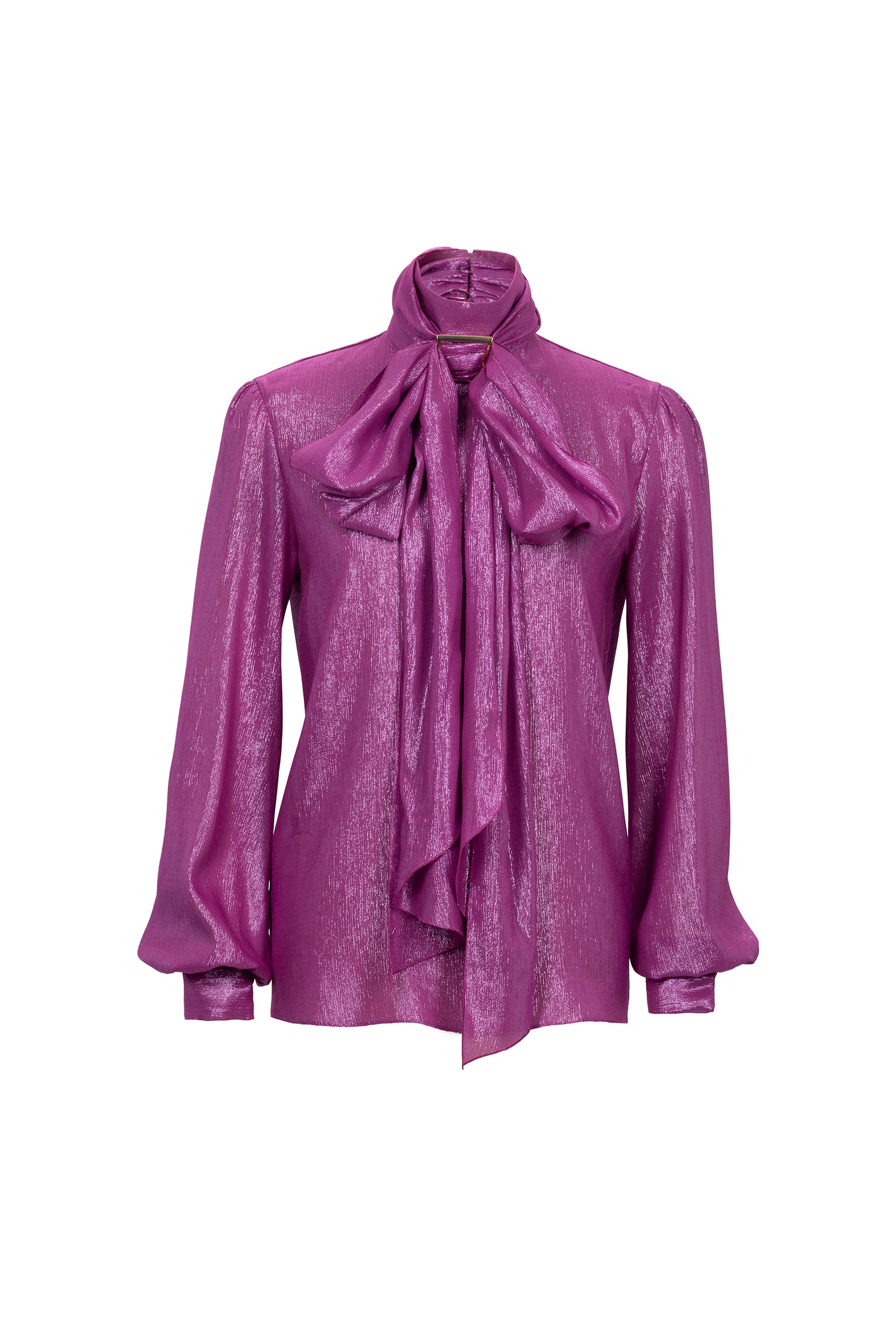 PURPLE LUREX SHIRT