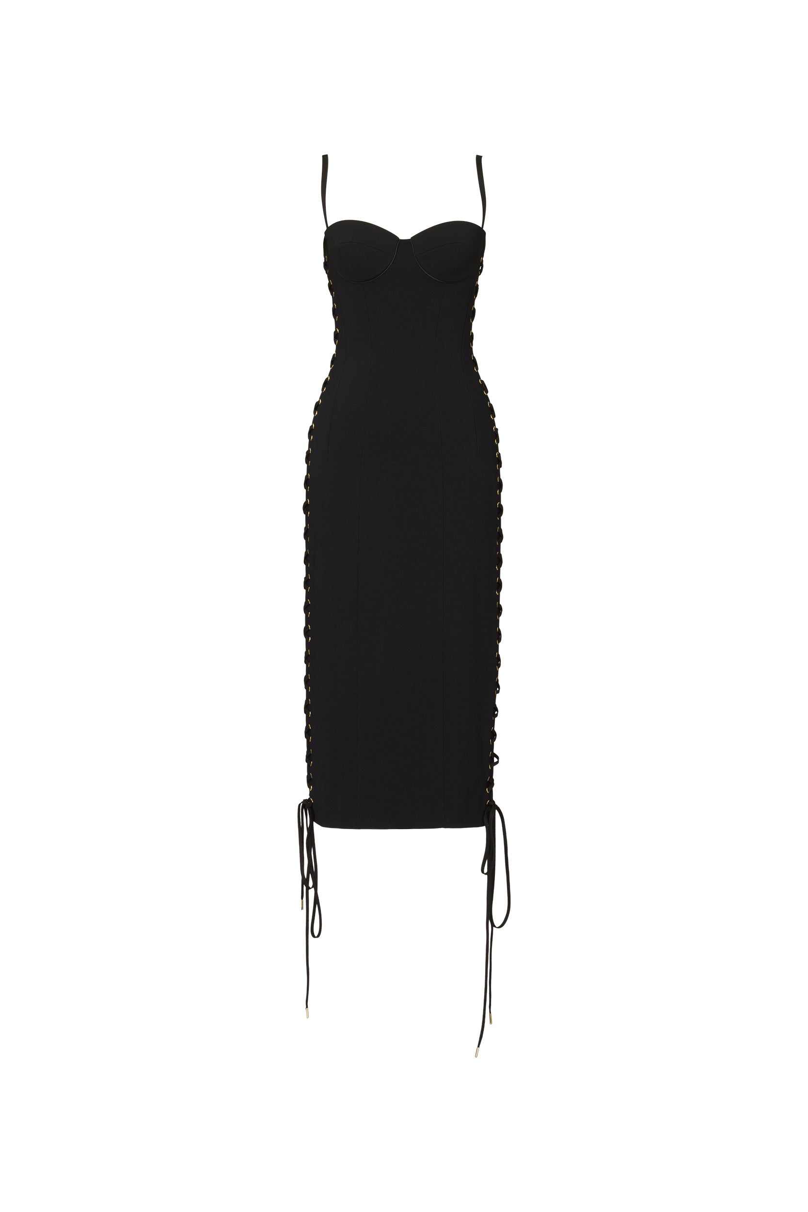 BLACK LACE UP CORSET DRESS Redemption BLACK LACE UP CORSET DRESS Redemption