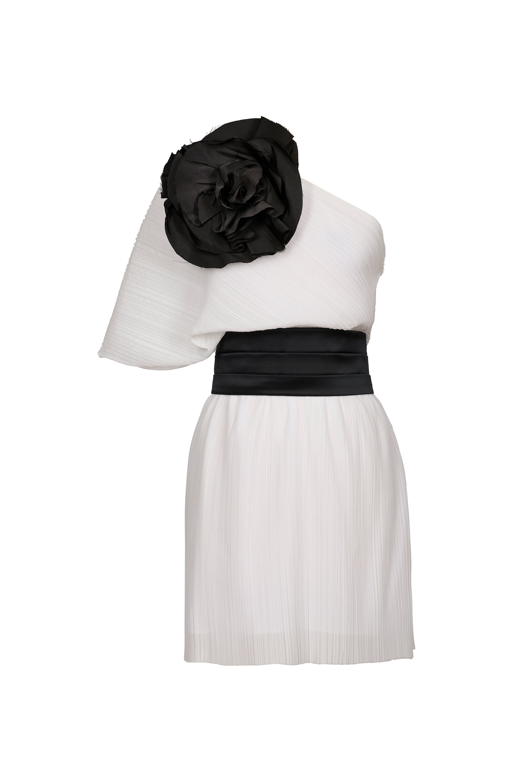 redemption mini dress Redemption One Shoulder Dress in White