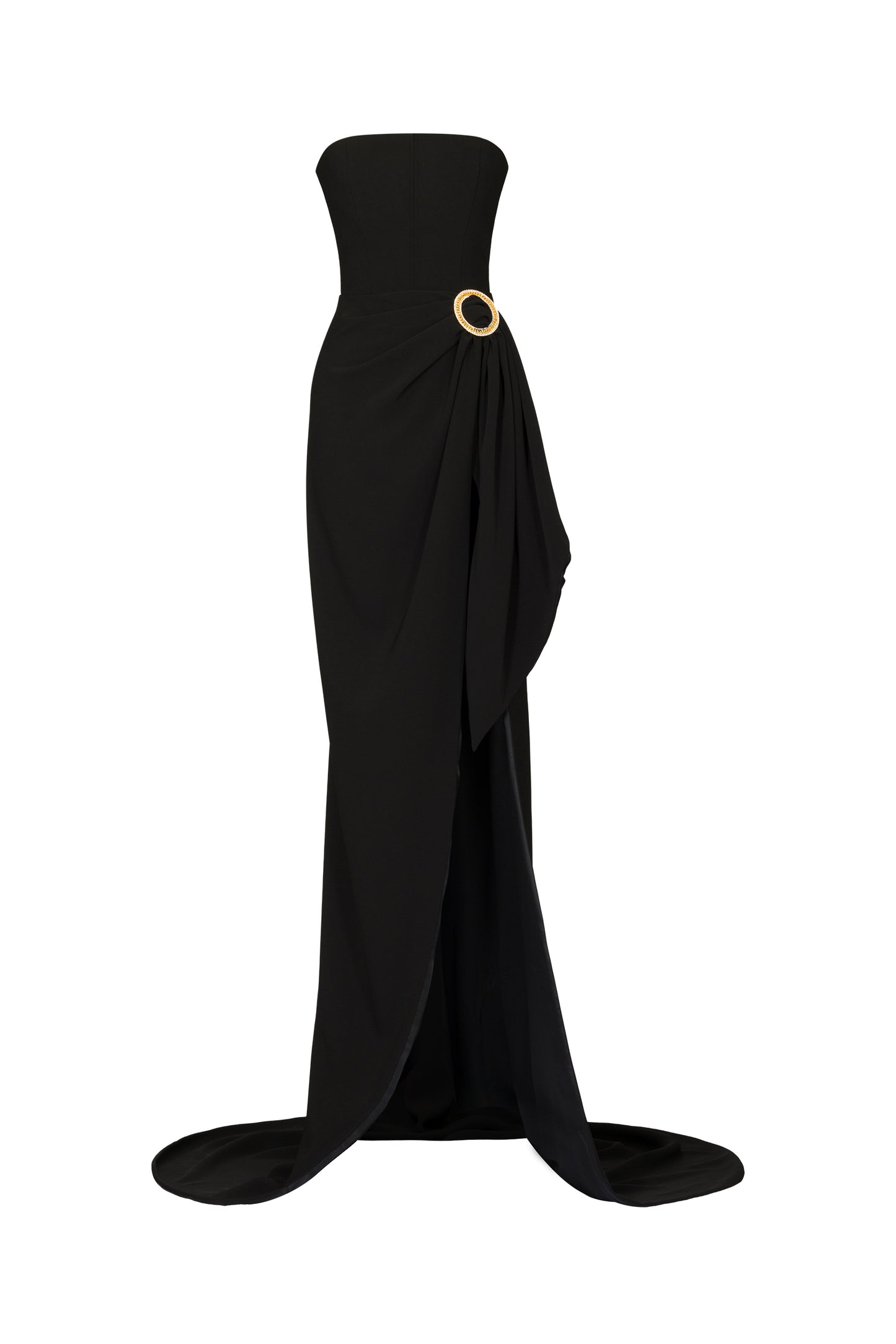 LONG DRESS WITH TRAIN