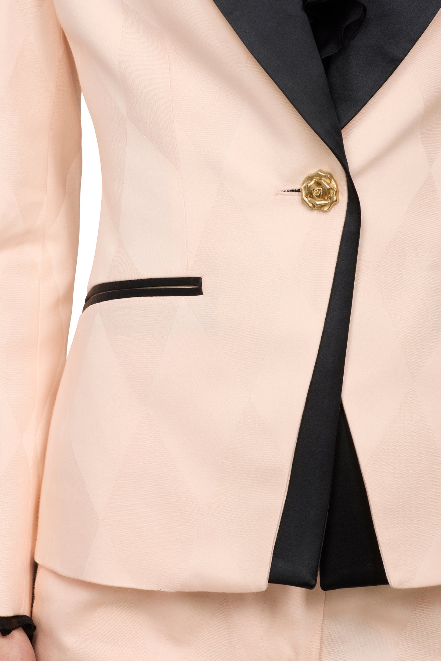 PINK SLIM FIT BLAZER