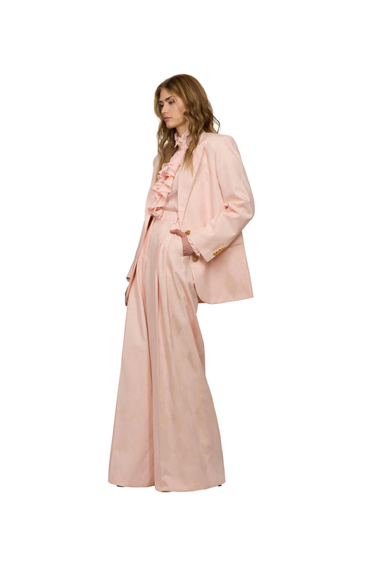 PINK WIDE TROUSER