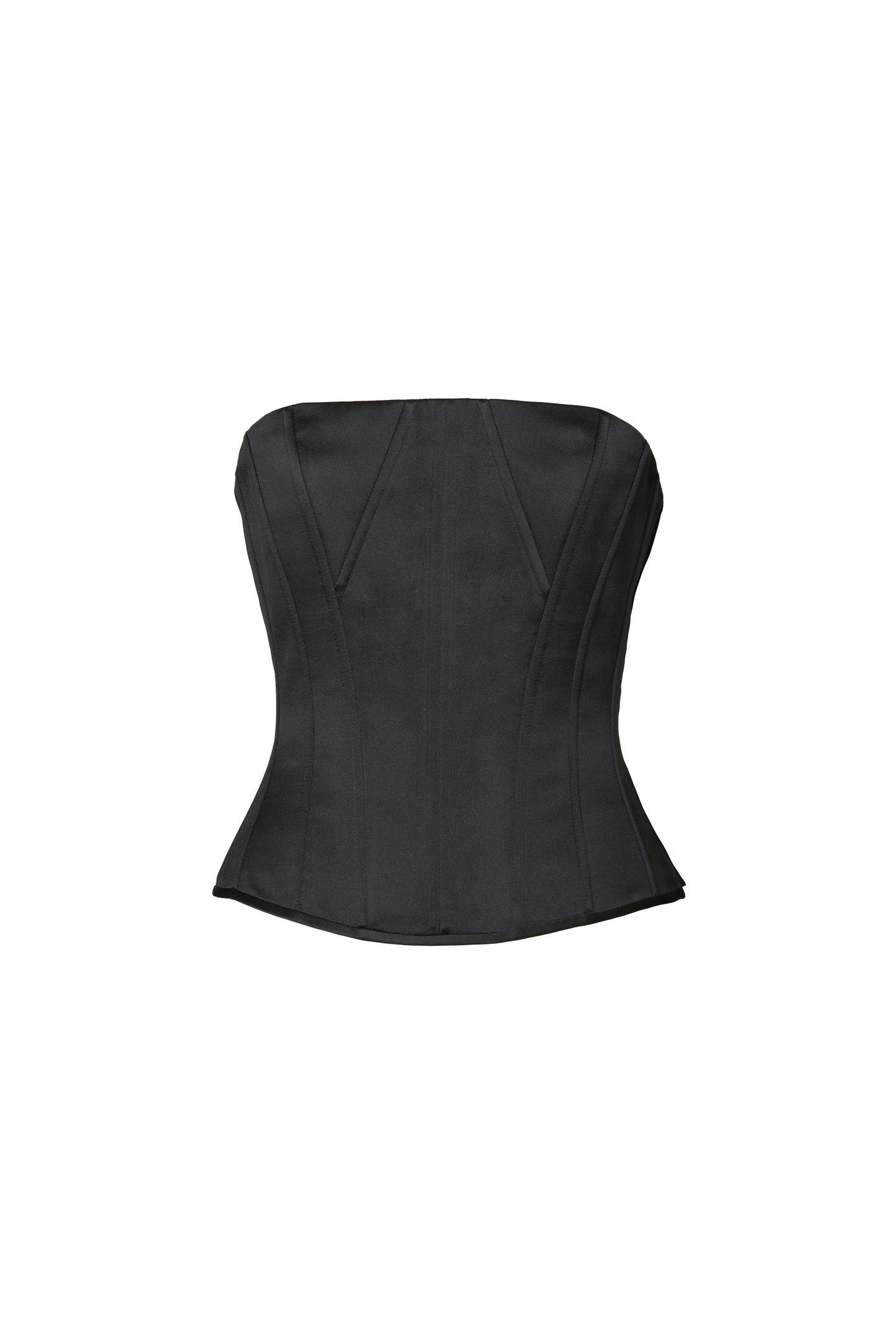 BLACK CORSET TOP